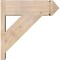 Ekena Millwork Traditional Smooth Arts and Crafts Outlooker, Douglas Fir, 7 1/2"W x 22"D x 22"H OUT08X22X22TRA03SDF - alternate 3
